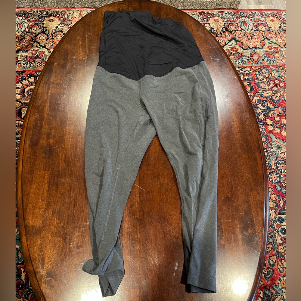 Ingrid Maternity Charcoal Leggings